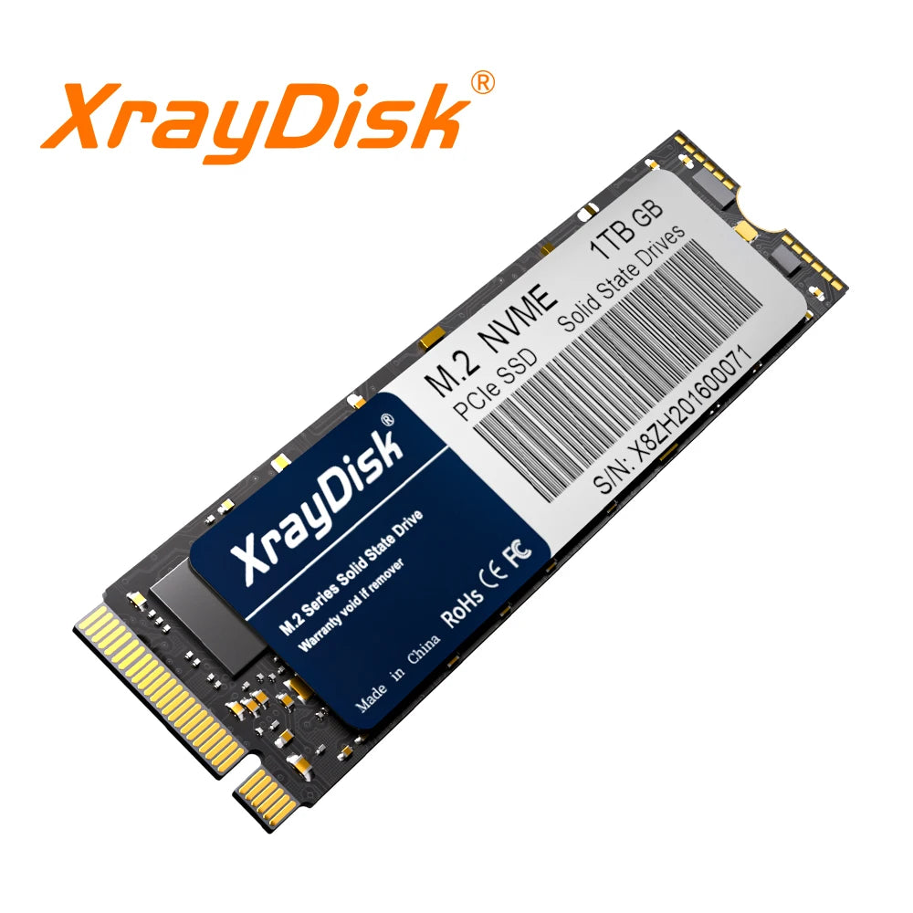 XrayDisk M.2 SSD PCIe NVME 128GB 256GB 512GB 1TB