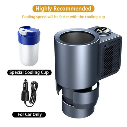 Smart 2 In 1 Car Heating Cooling Cup for Coffee