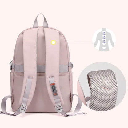 Backpack School Bag Girl Back Pack For Children Kid Child Teenager Female Class Schoolbag Primary Women Bagpack Teen Bookbag Kit - MyLootWare