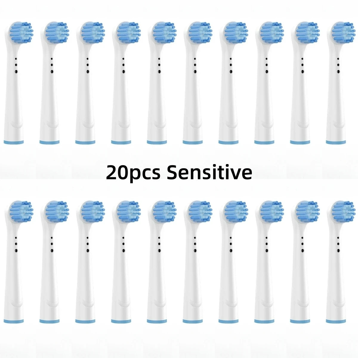 8/16Pcs Replacement Brush Heads for Oral B Electric Toothbrushes Floss Cross Action 3D Pro White Precision Standard Daily Clean - MyLootWare