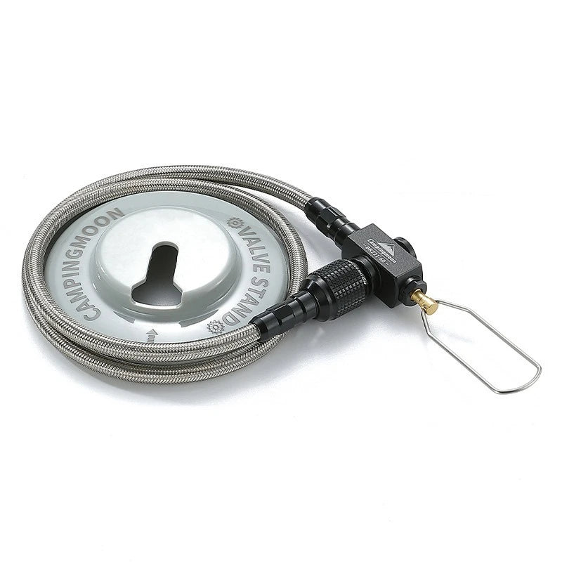 CAMPINGMOON Camping can be done with Inverted High-altitude Flat Gas Cylinders,Stoves,Extension Pipes with Valves, and Gas Pipes - MyLootWare