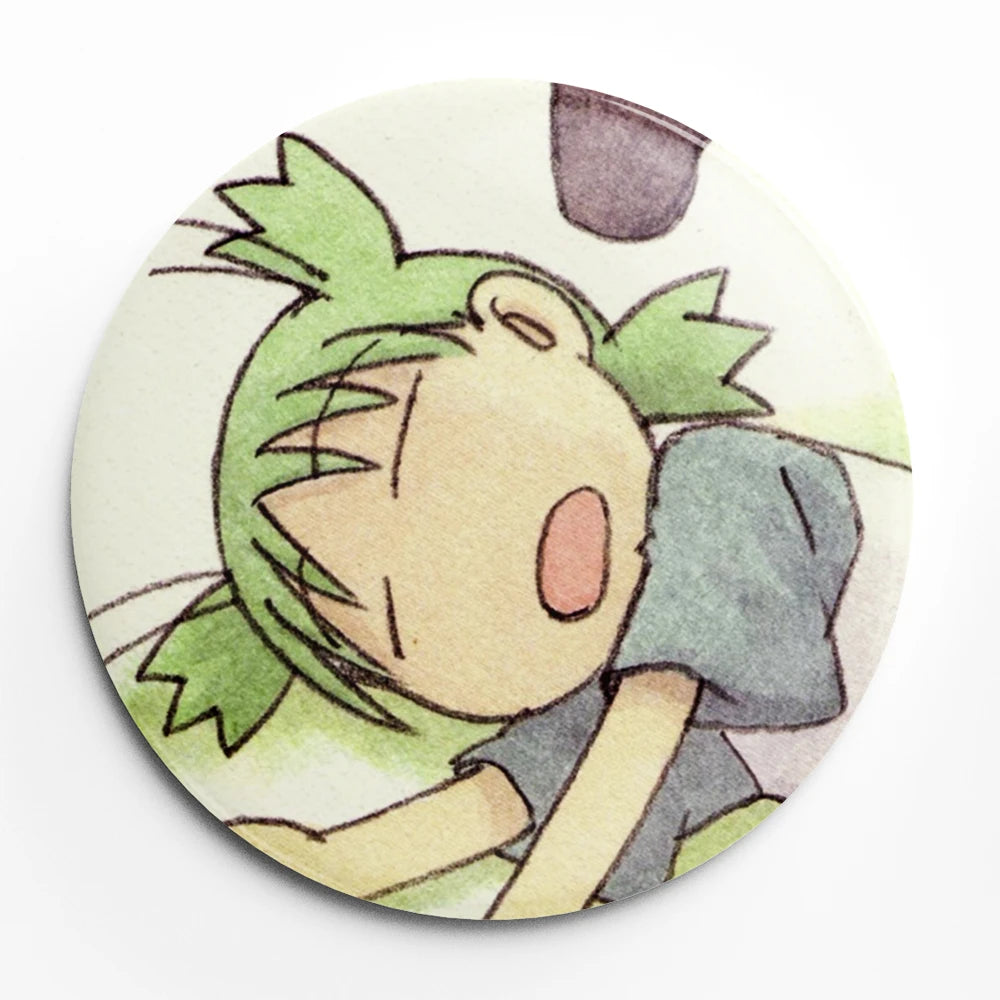 Yotsuba Anime Cartoon Soft Button Lapel Anime Pin