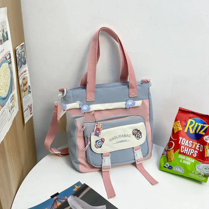 Portable Ins Students School Bags Large Capacity