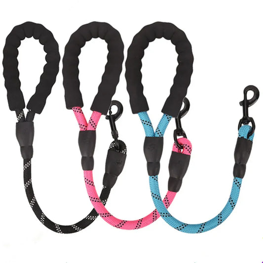 Dog Leash Reflective Short Leashes for Large Dogs
