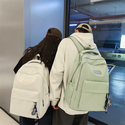 Students' large capacity simple schoolbags and