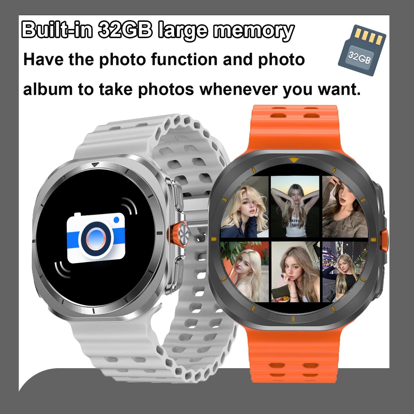 New WATCH 7 Ultra SmartWatch Men Women 32GB ROM