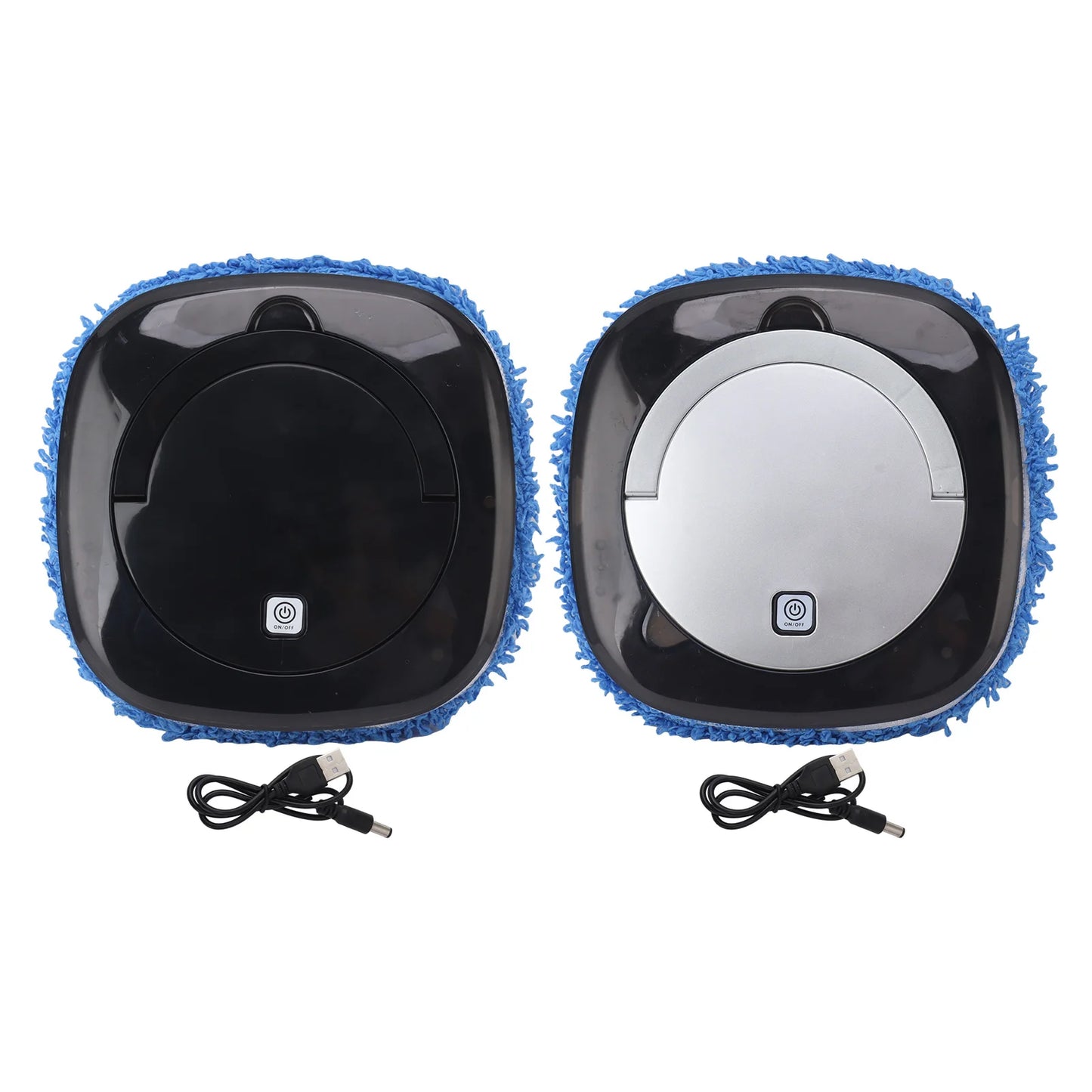 Automatic Floor Mopping Robot Universal Wheel Smart Mopping Robot with Water Tank Vacuum and Mop Cleaning Robot - MyLootWare