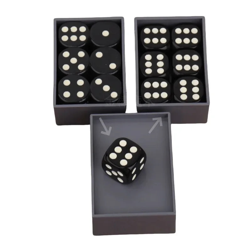 6 Pcs/Box Predict Miracle Dice Turn All Dice Into 6 Magie Toy Magicians Shows Illusion Props Children's Toys Gifts Magic Tricks - MyLootWare