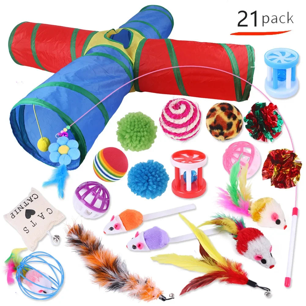 Funny Cat Tent Mouse Supplies Simulation Fish