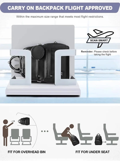 Laptop Backpack for Women Waterproof Travel