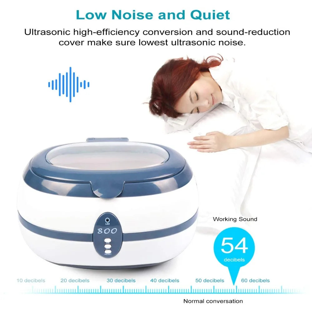 GTSONIC 600ml Ultrasonic Cleaner Bath 35W