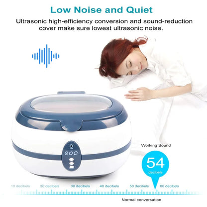 GTSONIC 600ml Ultrasonic Cleaner Bath 35W