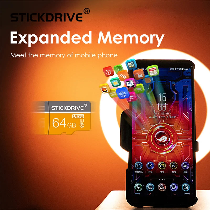 Micro TF SD 4GB 8GB 16GB Memory Card 64GB Micro