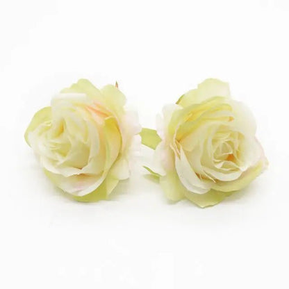 5/10 PCS Artificial Flower Silk Rose For Christmas Home garden Garlands Wall Party Wedding bridal bouquet Diy gift box Hot sales - MyLootWare