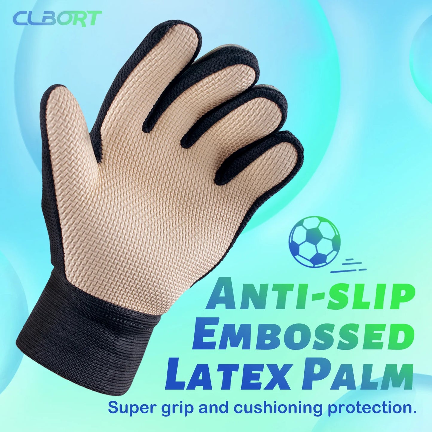 Graffiti Goalkeeper Gloves with Strong Grip