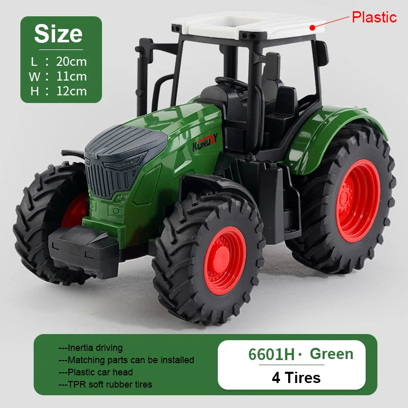 Children Toys Car Models Tractor Multiple Accessories To Choose From - MyLootWare