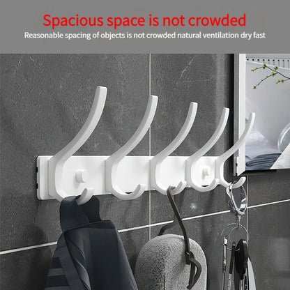 YUNJIEYA Black/White/Gun Grey Door hooks Clothes