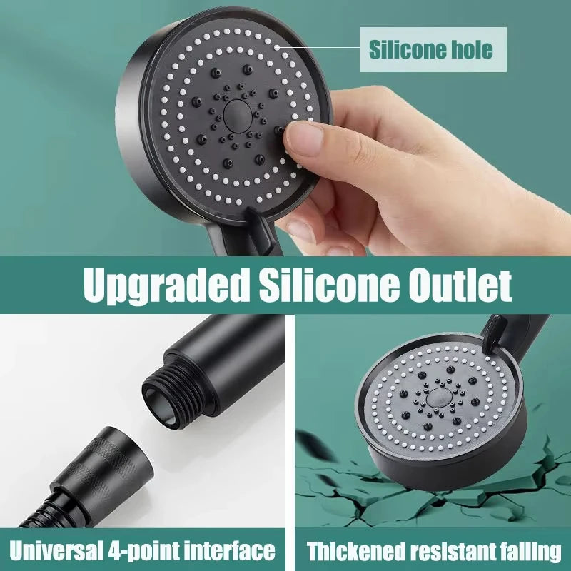 5-Mode High Pressure Handheld Shower Head - MyLootWare