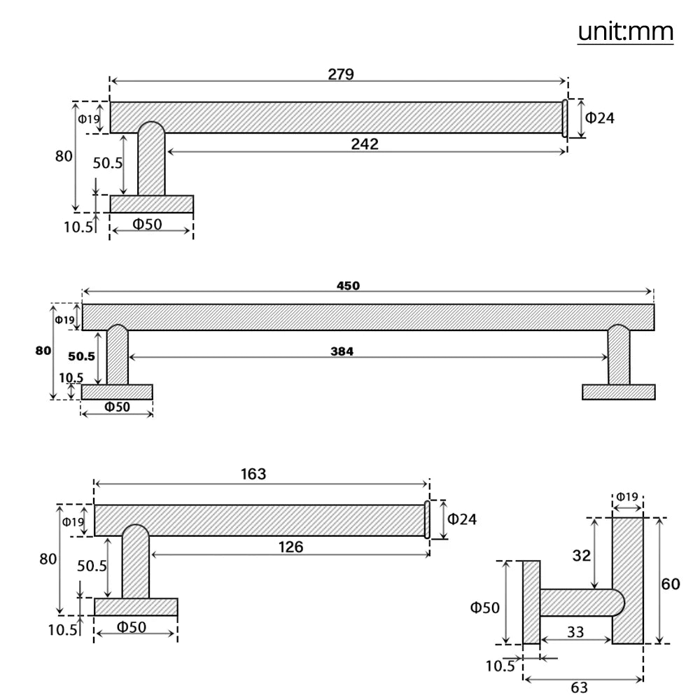 Polished Chrome Toilet Paper Holder Wall Hook