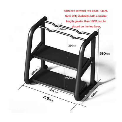 Gym storage rack,Dumbbell Multifunctional Rack,