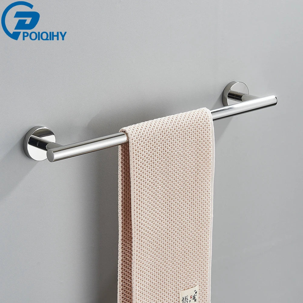 Polished Chrome Toilet Paper Holder Wall Hook