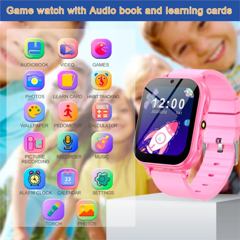 Smart Watch Kids 22 Puzzle Games Music Play