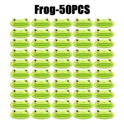 Cartoon Animal Toothpaste Squeezer Easy Use For Children Dispenser Kitchen Gadget Useful Home Tools Bathroom Plastic Tooth Paste - MyLootWare