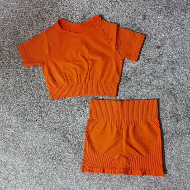 Fitness Yoga Set Seamless Sport Women's Sportswear