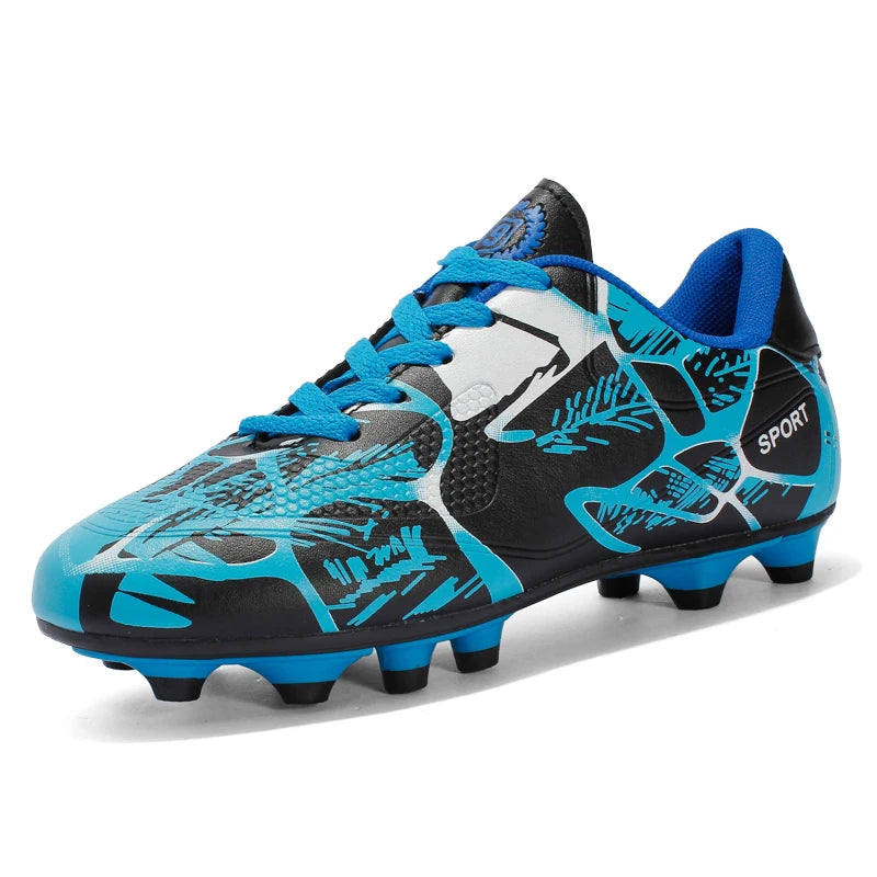 New Men Soccer Shoes Kids Cleats Grass Adult