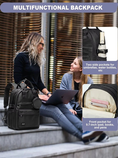 Laptop Backpack for Women Waterproof Travel