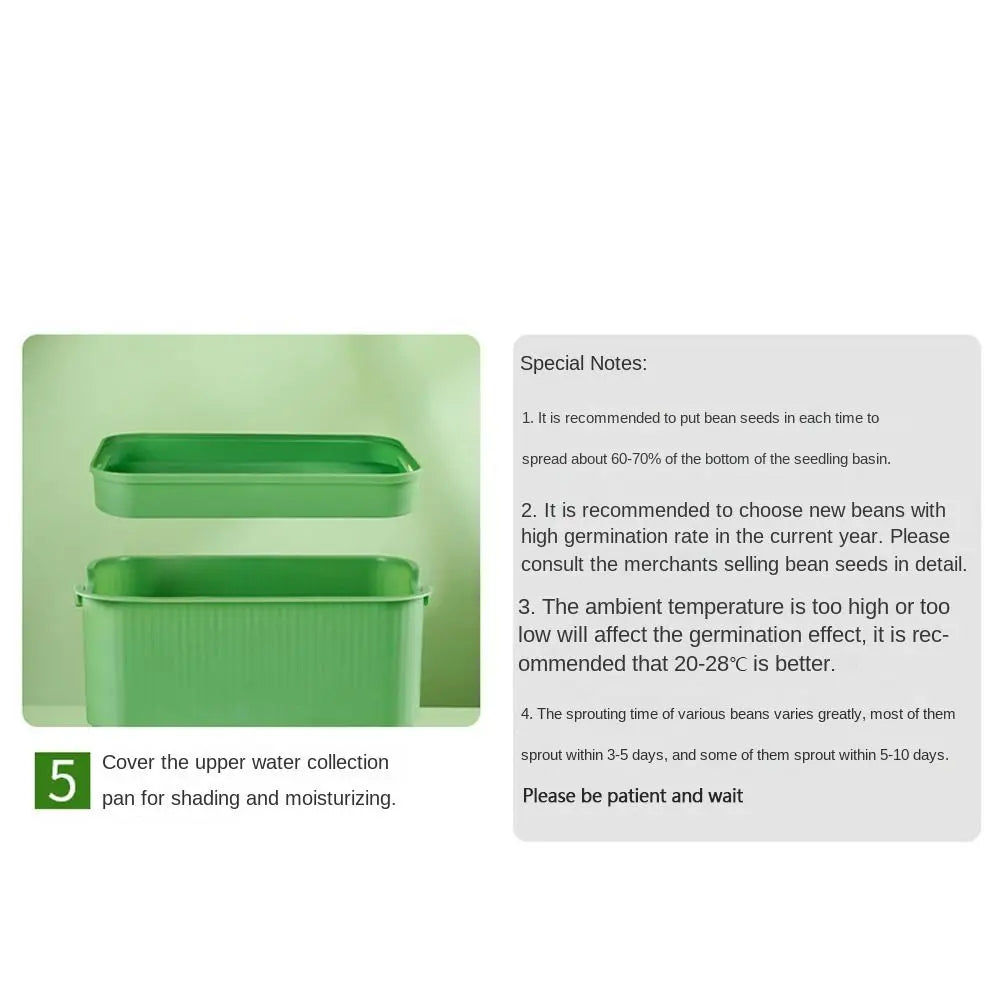 Soilless Cultivation Sprouts Growing Tray