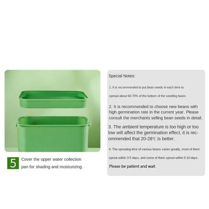 Soilless Cultivation Sprouts Growing Tray