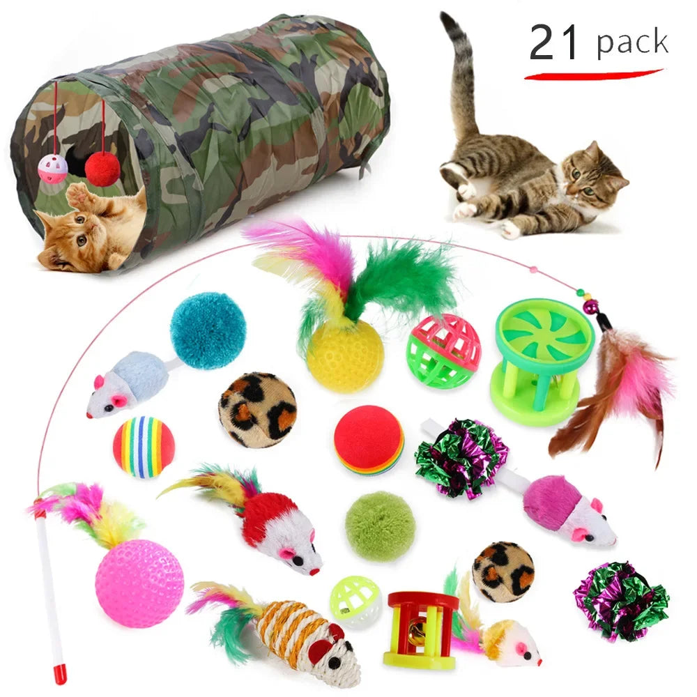 Funny Cat Tent Mouse Supplies Simulation Fish