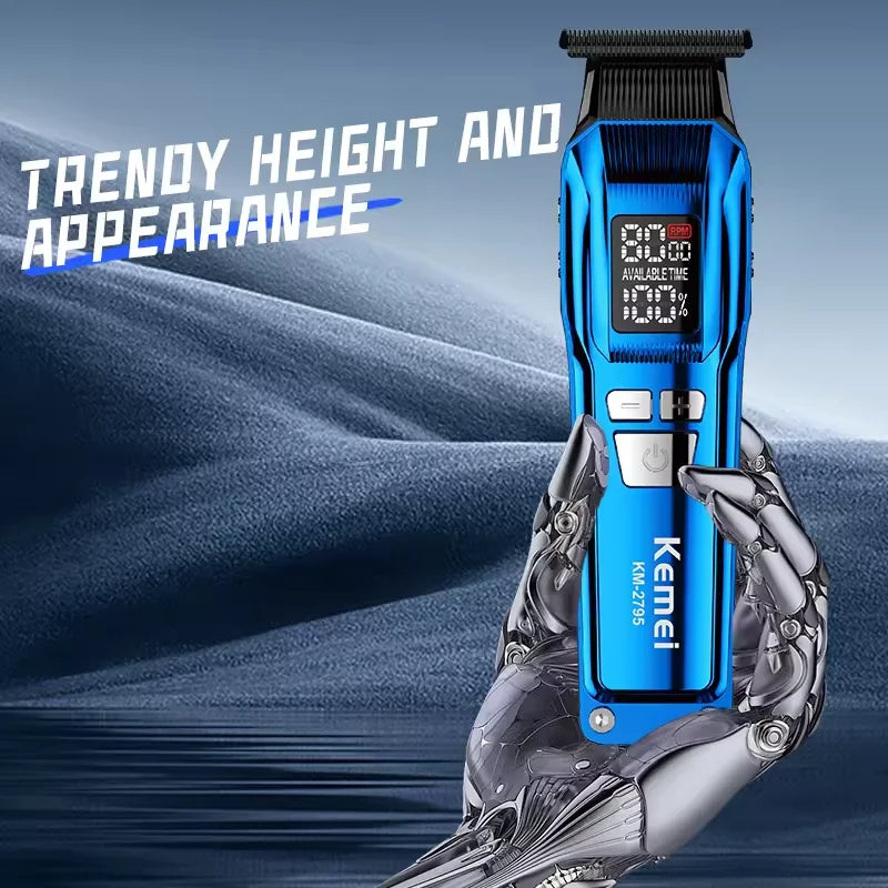 Kemei Trimmer KM-2797 Rechargeable Electric Hair