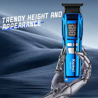 Kemei Trimmer KM-2797 Rechargeable Electric Hair
