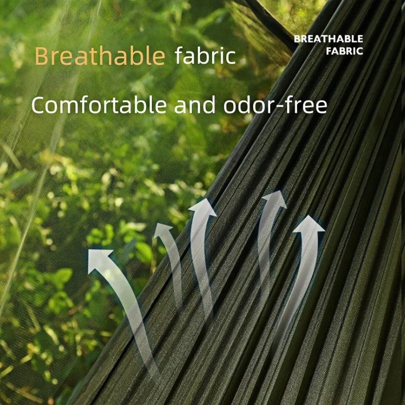 Camping hammock with mosquito net sleeping tent hammock suitable for camping hammock outdoor furniture garden leisure hammock - MyLootWare