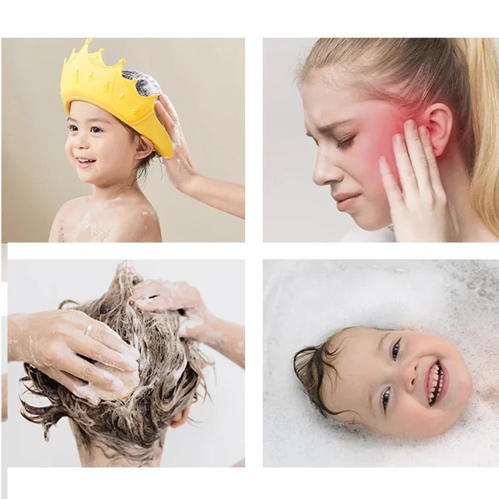 100-20Pc Adhesive Ear Pad Anti-Wear Foot Patch Heel Patch Waterproof Baby Adult Bath Ear Protector for Bathroom Swimming Sticker - MyLootWare