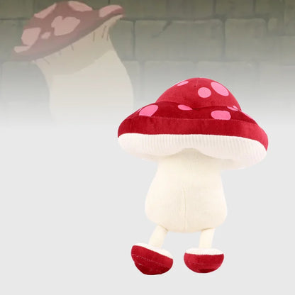 25cm New Walking Mushroom Anime figures Cute plush toy Soft Comfortable Pillow anime Surrounding Anime Fans the Best Funny gift - MyLootWare