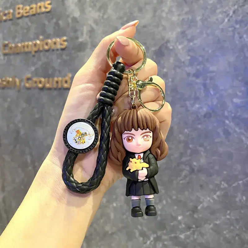 Harry Hogwarts Keychain Cute Cartoon Character Car