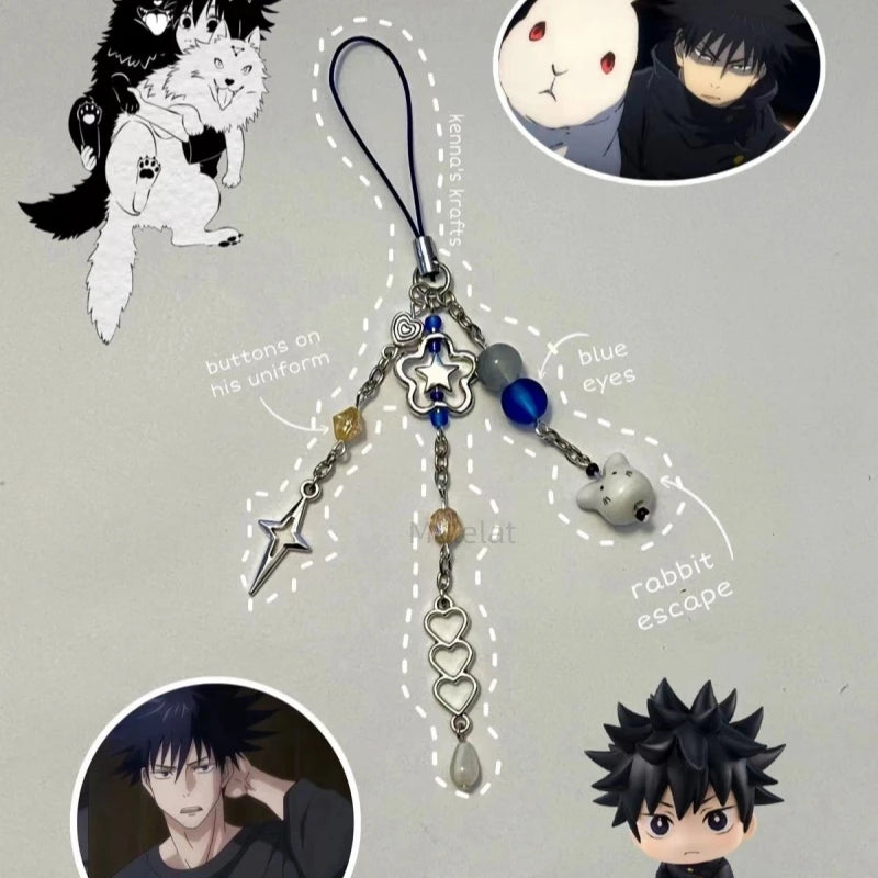 Handmade Anime Inspired Phone Charm | Anime