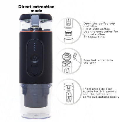 Houselin Portable 20 Bar Electric Espresso