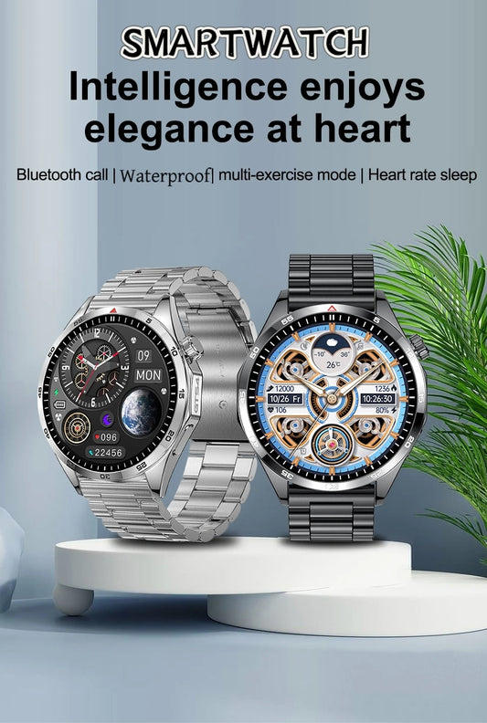 Smart Watch Men 1.53 HD Screen 360*360 Bluetooth