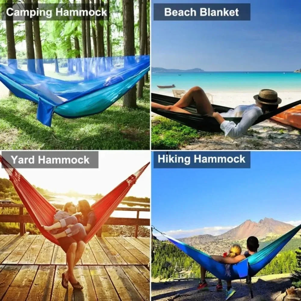 Camping Hammock with Mosquito Net Tent - MyLootWare