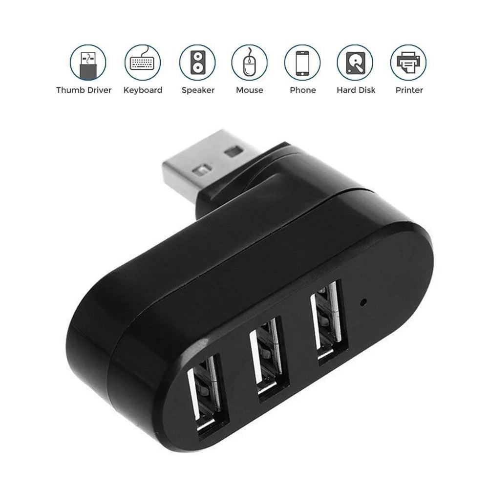 Mini USB 2.0 Hub USB Hub 2.0 Multi USB Splitter