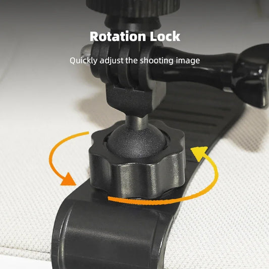 BRDRC Car Sun Visor Mount for Insta360 X5/Ace Pro/GoPro Hero 13 12 11 10/Pocket 3/Action 5 Pro Camera Smartphone Accessories - MyLootWare