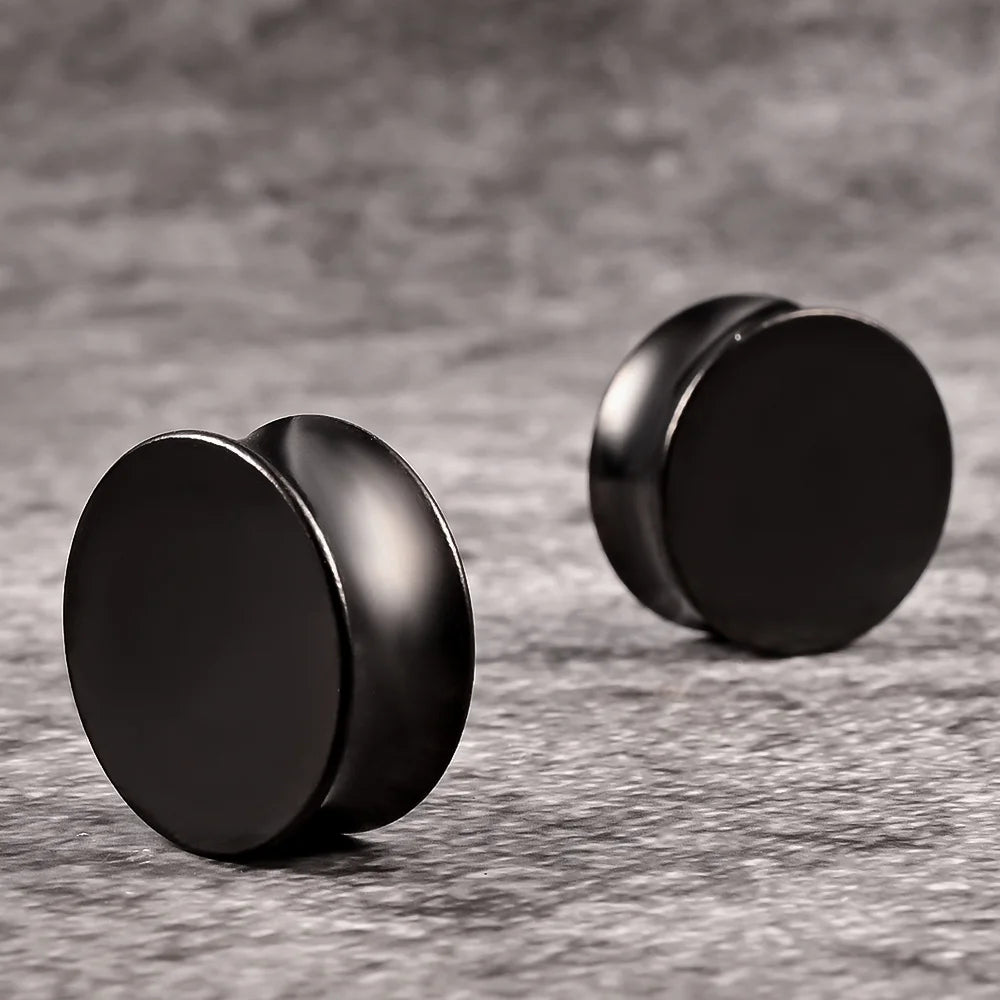 Doearko 2PCS Cool Stainless Steel Solid Double