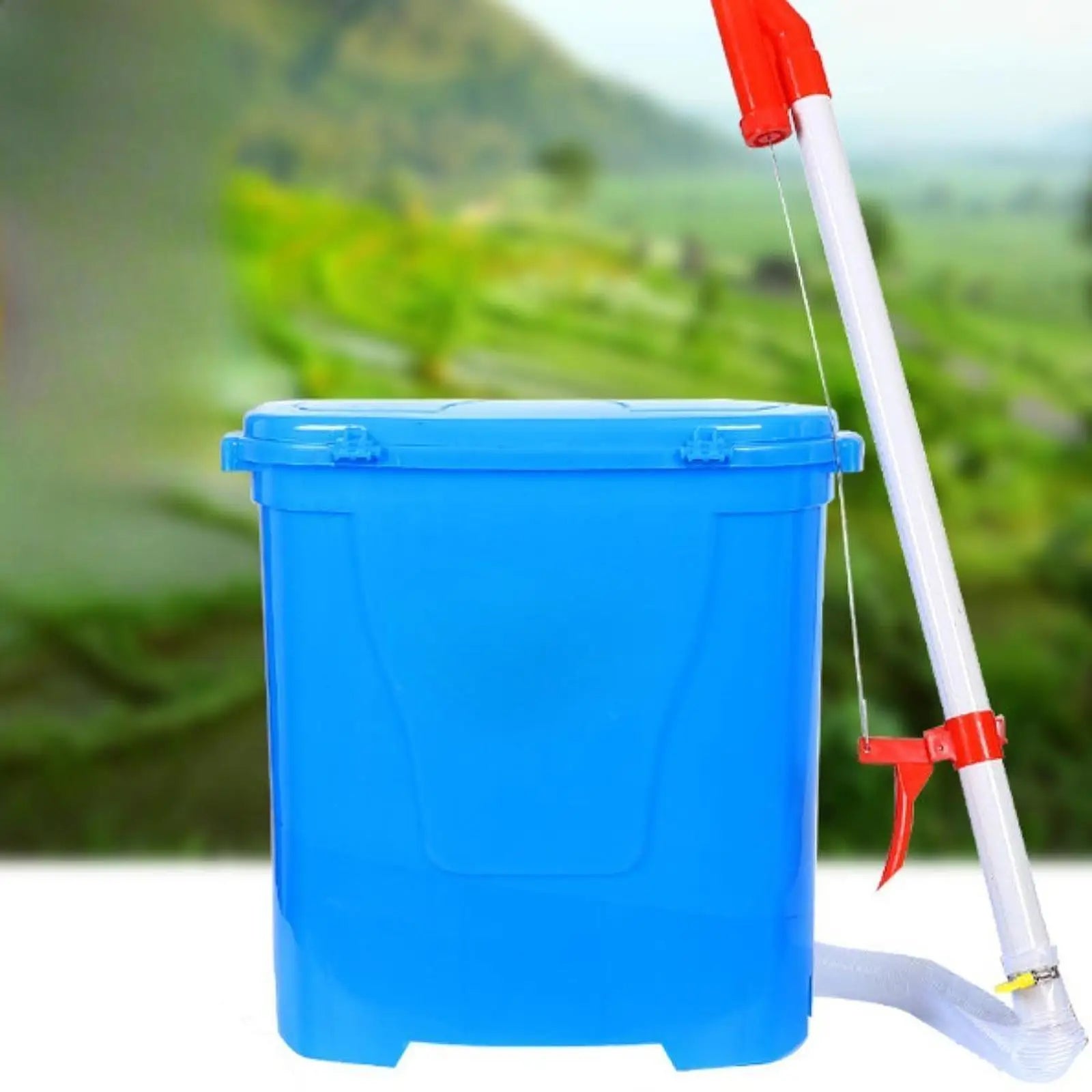 25L Back Carrying Granular Fertilizer Spreader for Corn Vegetables Versatile Agricultural Manual Fertilizing Tool Labor Saving - MyLootWare