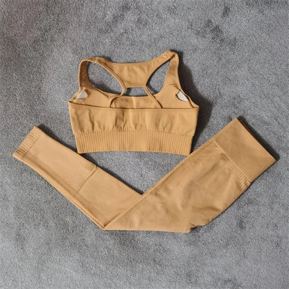 Fitness Yoga Set Seamless Sport Women's Sportswear