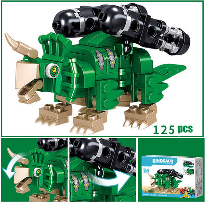 670pcs Dinosaur Building Blocks Dino Robot Toy - MyLootWare