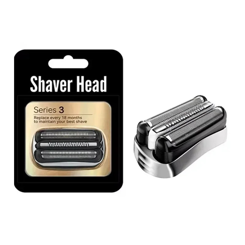 32S Replacement Head Fit For Braun 3 Series Electric Shaver 300S 301S 310S 5408 Razor Trimmer Foil Cutter Blade Spare Parts - MyLootWare